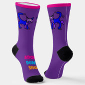 Adopt Don’t Shop - Cats Crew Socks ソックス (傾斜あり)