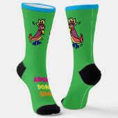 Adopt Don’t Shop - Parrots Crew Socks ソックス (傾斜あり)