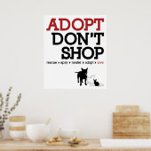 Adopt Don't Shop ポスター (キッチン)