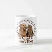 Adopt Don't Shop マグカップ (中央)