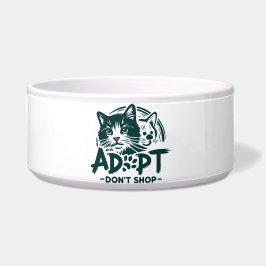 Adopt don't shop 1 ボウル