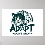 Adopt don't shop 1 ポスター (正面)