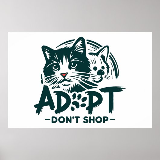 Adopt don't shop 1 ポスター (正面)