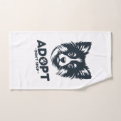 Adopt don't shop 3 バスタオルセット (ハンドタオル)