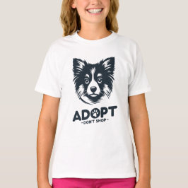 Adopt don't shop 3 tシャツ