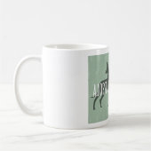 "Adopt, don't shop" mug コーヒーマグカップ (左)