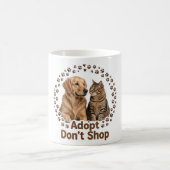 Adopt Don't Shop V2 マグカップ (中央)