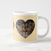 Adopt Love Repeat アースリー救出フォトアート ジャンボコーヒーマグカップ (右)