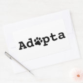 Adopta 長方形シール (封筒)