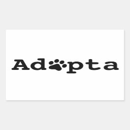 Adopta 長方形シール