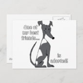 Adopted~BlackandWhite ポストカード (正面/裏面)