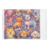 Adopted Dog Theme PillowCase - 20" X 30" 枕カバー (正面)