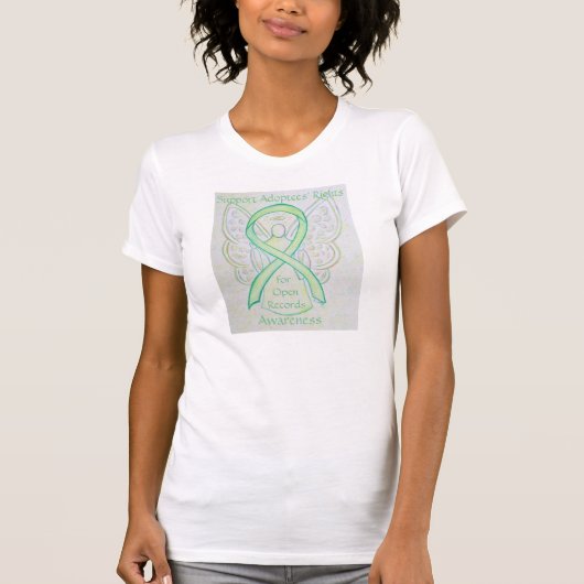 Adoptees'Rights Open Records認識度・シャツ Tシャツ (正面)