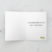 adoption congratulations card カード (内部)