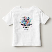 Adoption Day  トドラーTシャツ (正面)