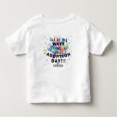 Adoption Day  トドラーTシャツ (裏面)