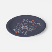 Adoption Rocksパーティー ペーパープレート (アングル)