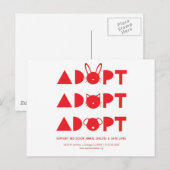 AdoptRedDoor.jpg ポストカード (正面/裏面)