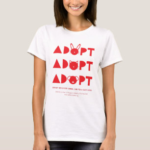 AdoptRedDoor.jpg Tシャツ