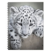 Adorabe Snow Leopard Cub Notebook ノートブック (正面)