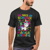 Adorable 100 Days of Magical Learning School Unico Tシャツ (正面)