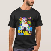 Adorable 100 Days of Magical Learning School Unico Tシャツ (正面)