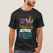Adorable 100 Days of Magical Learning School Unico Tシャツ (正面)