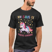 Adorable 100 Days of Magical Learning School Unico Tシャツ (正面)