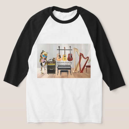 Adorable Anarchy Official クール Shirt 2025 Tシャツ (レイダウン)