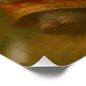 Adorable Baby Elephant King Royal  ポスター (コーナー)