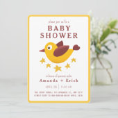 Adorable Baby Shower Invitation 招待状 (スタンド正面)