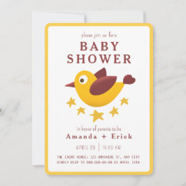 Adorable Baby Shower Invitation 招待状
