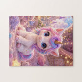 Adorable Baby Unicorn Jigsaw Puzzle ジグソーパズル (横)