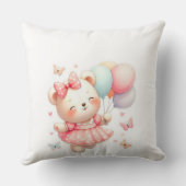 Adorable Bear – Thanksgiving Baby Shower Decor クッション (裏面)