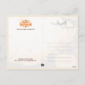 Adorable Black Cat with Jack-o’-lantern シーズンポストカード (裏面)