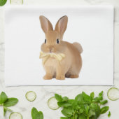 Adorable Bunny Kitchen Towel キッチンタオル (折り畳み)