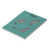Adorable Bushbabies Illustration ノートパッド (回転)