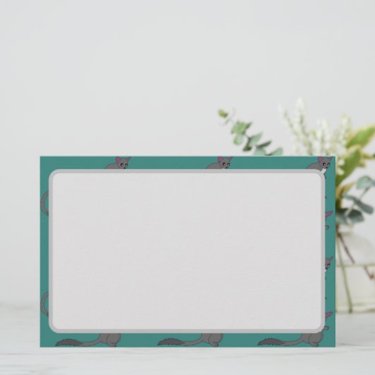 Adorable Bushbabies Illustration 便箋 (スタンド正面)