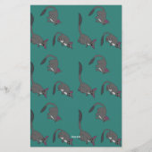 Adorable Bushbabies Illustration 便箋 (裏面)