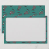 Adorable Bushbabies Illustration 便箋 (正面/裏面)