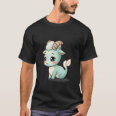 Adorable Capricorn Zodiac Creature u2013 Cute Myth Tシャツ (正面)