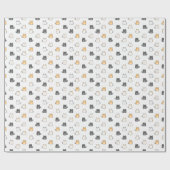 Adorable Cat Gift Wrap for All Occasions ラッピングペーパー (フラット)
