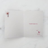 Adorable Cats Apology Greeting Card カード (内部)