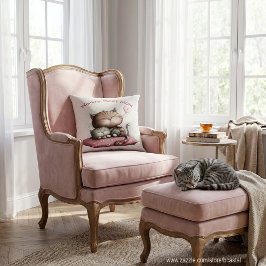 Adorable Cats Throw Pillow クッション