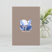 Adorable Character Animal Character Koala Art 招待状 (スタンド正面)