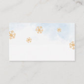 Adorable Christmas Baby Penguin Book Request エンクロージャーカード (裏面)