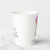 Adorable Corgi Birthday Cup Customizable 紙コップ (右)