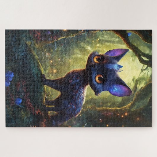 Adorable créature féline ジグソーパズル (横)