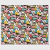 Adorable critters wrapping paper ラッピングペーパー (フラット)