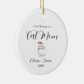 Adorable Custom Cat Ornament セラミックオーナメント (右)